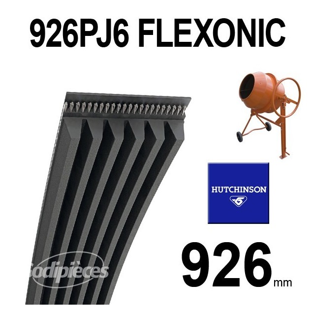 Poly-V Elastique FLEXONIC 926PJ6 Poly-V Elastique FLEXONIC 926PJ6