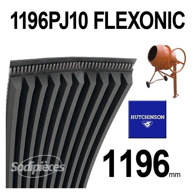 Poly-V Elastique FLEXONIC 1196PJ10