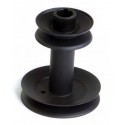 Poulie double Hauteur 155 mm
