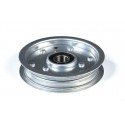 Poulie à gorge plate. Ø 116,35 mm