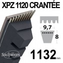 Courroie tondeuse XPZ1120 Trapézoïdale crantée. 9,7 mm x 1132 mm.