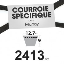 Courroie spécifique Murray 37 x 11. 12,7 mm x 2413 mm.