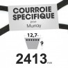 Courroie spécifique Murray 37 x 11. 12,7 mm x 2413 mm.