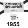 Courroie spécifique Murray 37 x 70. 12,7 mm x 1955 mm.