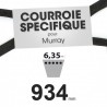 Courroie spécifique Murray 37 x 64. 6,35 mm x 934 mm.