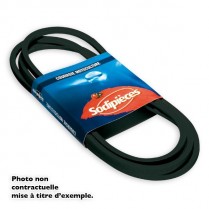 Courroie AA122-1/8" Héxagonale. 13 mm x 3101 mm.