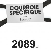 Courroie spécifique Bobcat 38440. 16,7 mm x 2089 mm.