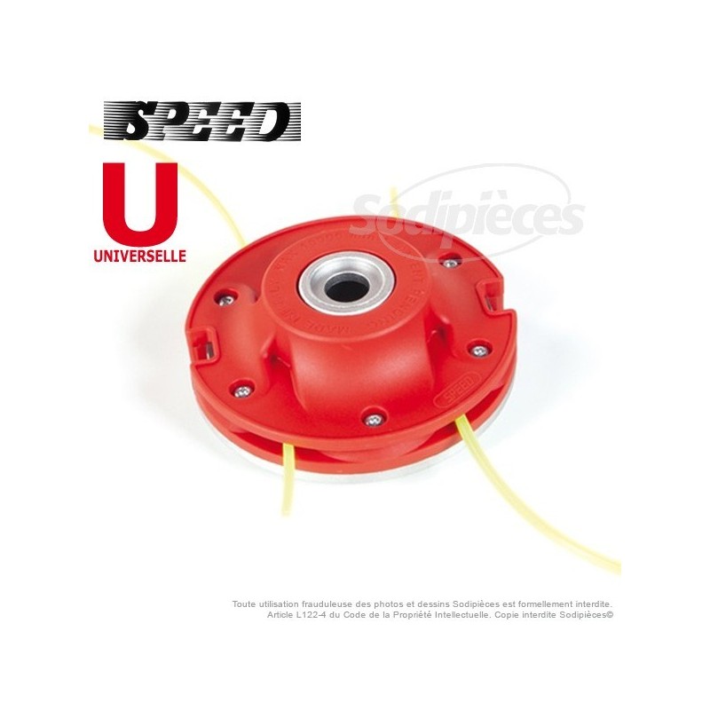 Tête débroussailleuse universelle à 2 fils Speed SF26