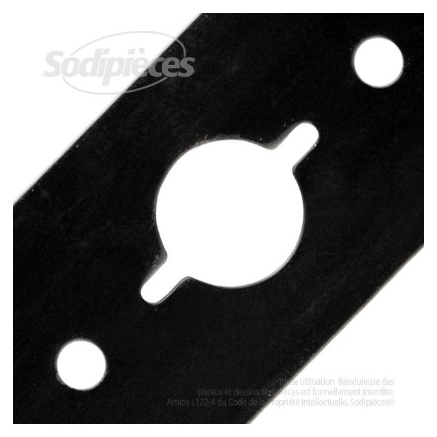 Lame pour Gilson 212773. Coupe 54,5 cm