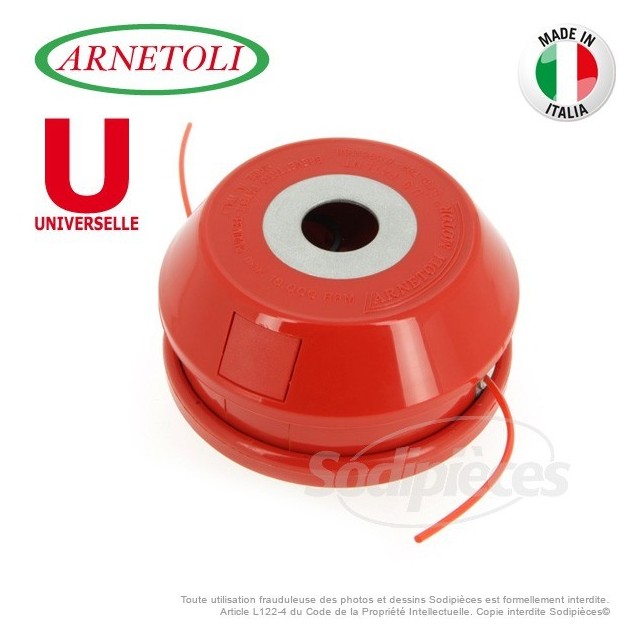 Tête débroussailleuse 2 fils universelle. AlØ25,4 manuelle