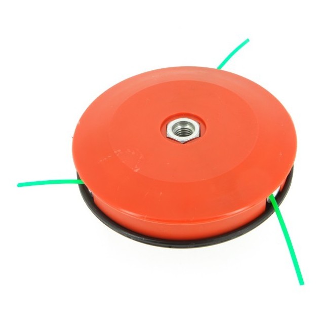 Tête débroussailleuse 3 fils F12x1,75 gauche écrou alu