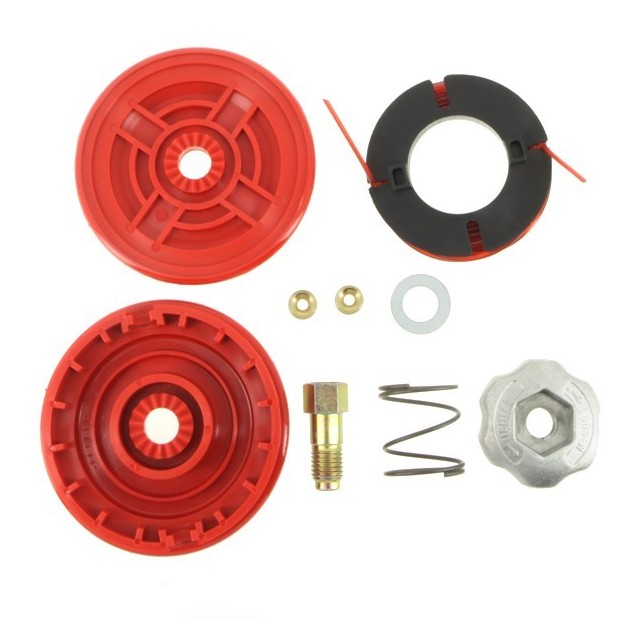 Tête débroussailleuse 2 fils F12x1,75 gauche écrou alu