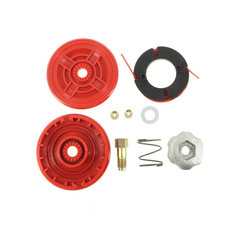 Tête débroussailleuse 2 fils F12x1,75 gauche écrou alu