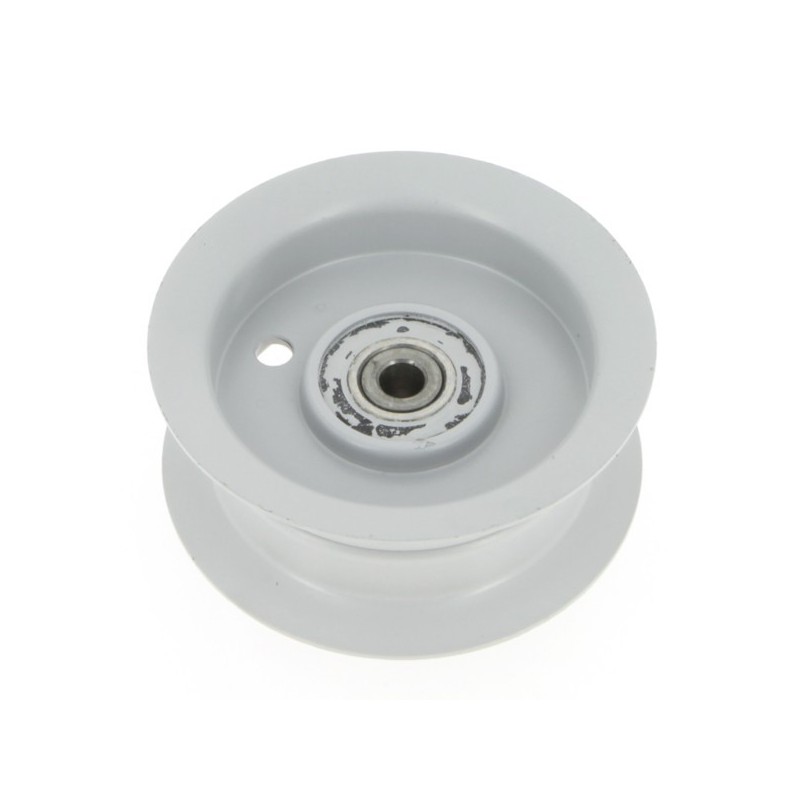 Poulie à gorge plate diam 82mm.Diam rebord 105 mm