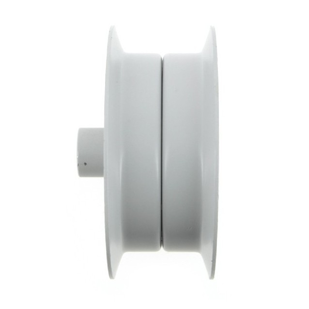 Poulie à gorge plate diam 82mm.Diam rebord 105 mm