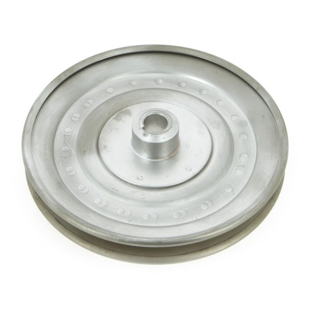 Poulie à gorge en V diam 178 mm. Largeur 27 mm