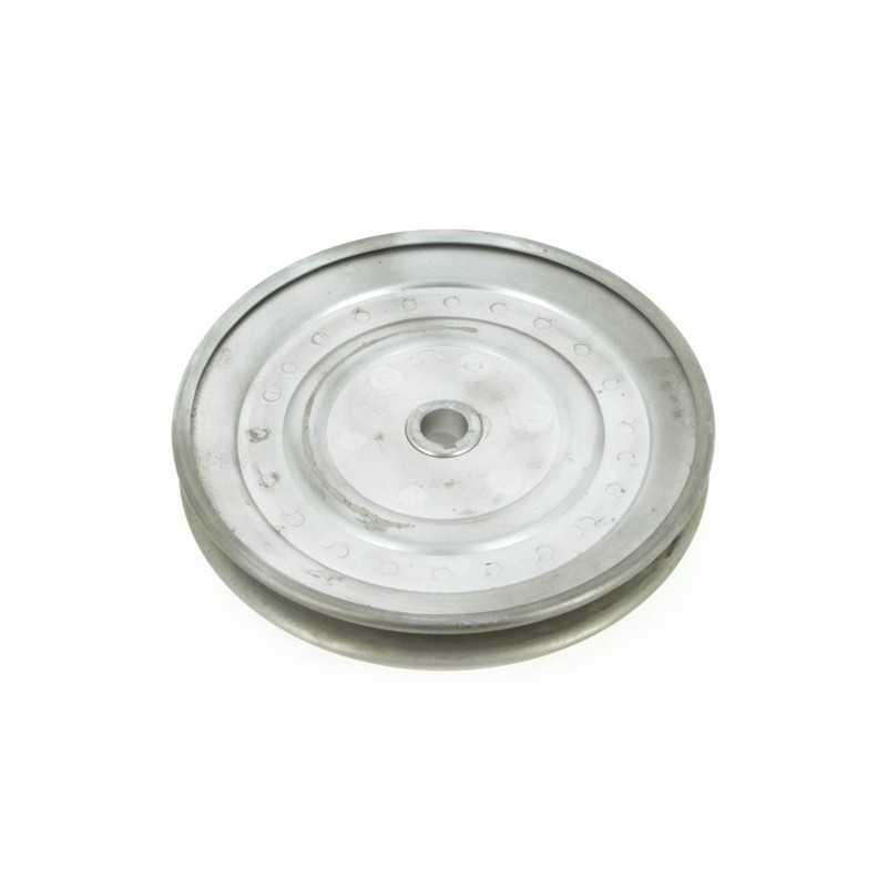 Poulie à gorge en V diam 178 mm. Largeur 27 mm