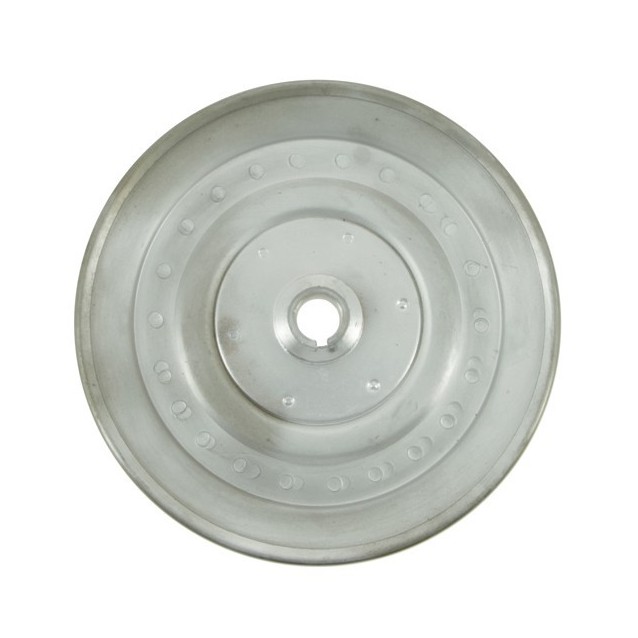 Poulie à gorge en V diam 178 mm. Largeur 27 mm