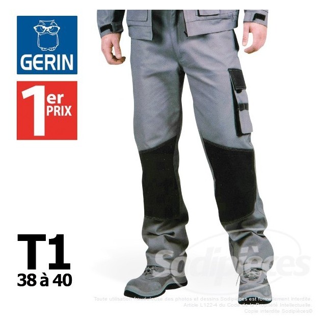 Pantalon gris taille 1