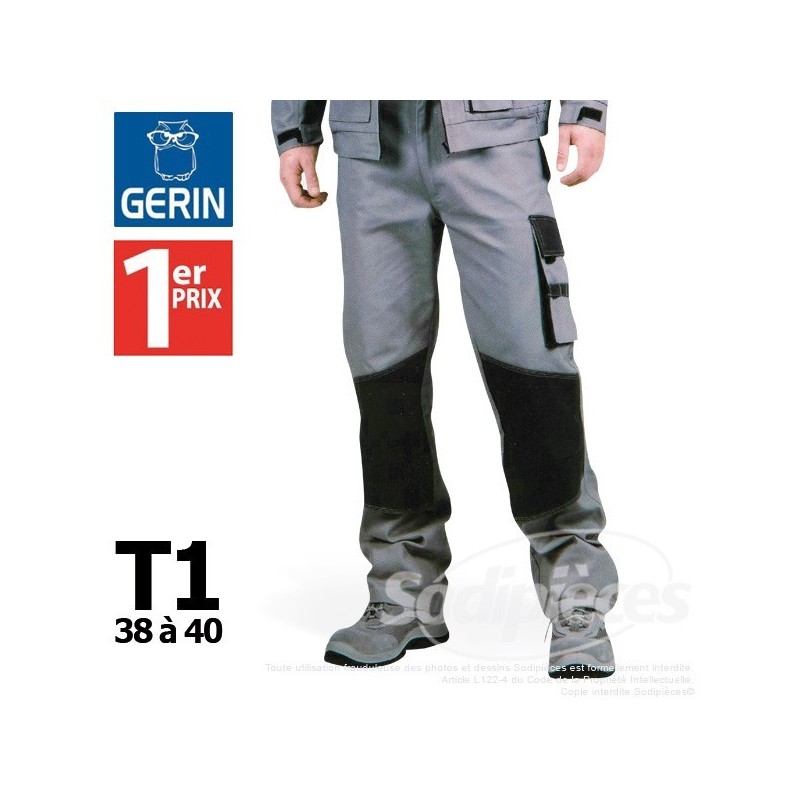 Pantalon gris taille 1