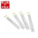 Lime d'affûtage de chaîne 1er prix Ø 4,8 mm x 200 mm par 12