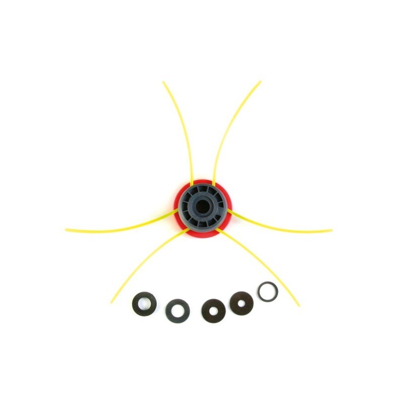 Tête débroussailleuse araignée nylon/nylon 6 fils