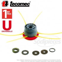 Tête débroussailleuse araignée nylon/nylon 6 fils