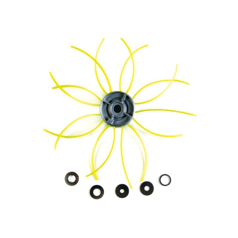 Tête débroussailleuse Multi-fils araignée alu. 2x8 fils