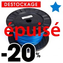 Fil à Prix Promo. Etoilé bleu. Bobine 2,65 mm x 150 m
