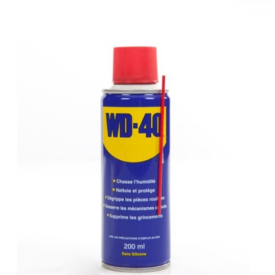 WD 40. Protège, dégrippe, nettoie, lubrifie. 200 ml 