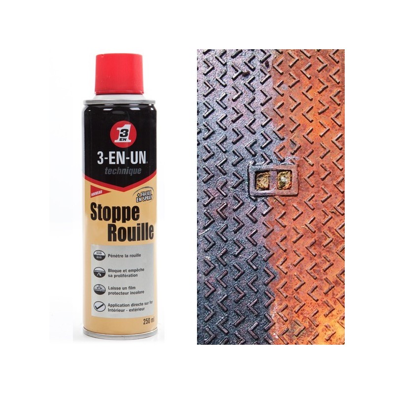 Stop rouille. 3 en 1.