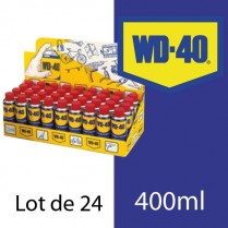 WD 40. Protège, dégrippe, lubrifie. Présentoir 24 x 400 ml