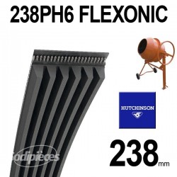 Poly-V Elastique FLEXONIC 238PH6