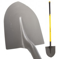 Pelle ronde de 29 cm manche trimatiere