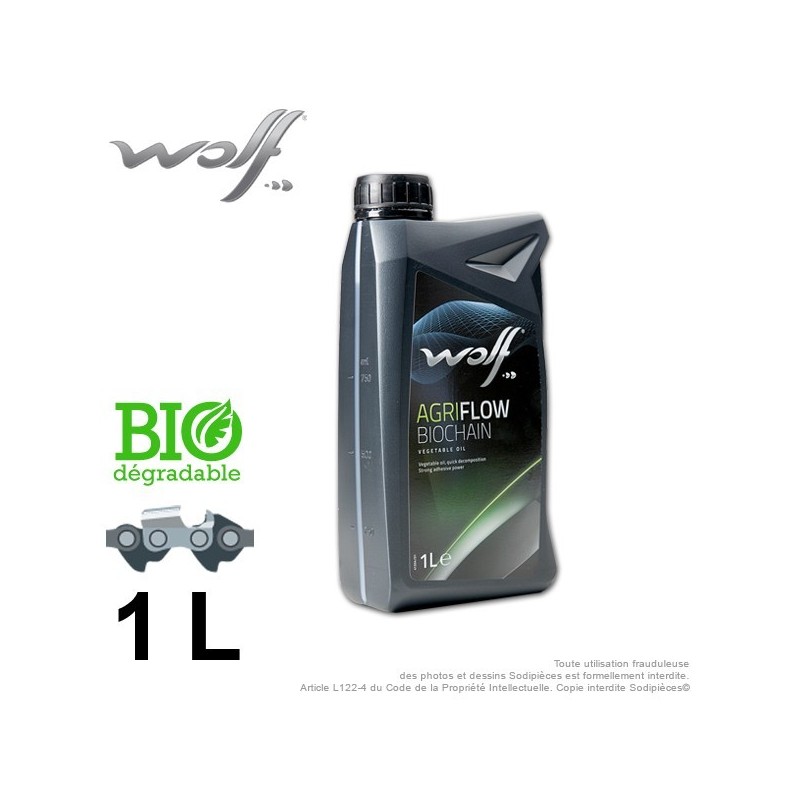 Huile chaîne Biodégradable. 1 L