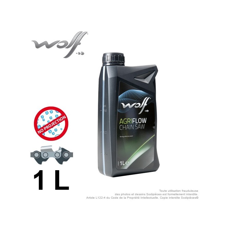 Huile chaîne ISO VI°. 1 L