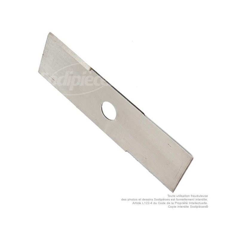 Lame droite. Ø 250 mm. Al 25,4 mm. Ep 2,5 mm.