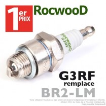 Bougie type BR2LM. 1er Prix Rocwood. G3RF