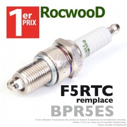 Bougie type BPR5ES. 1er Prix Rocwood. F5RTC