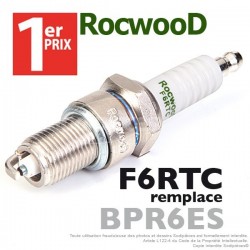 Bougie type BPR6ES. 1er Prix Rocwood. F6RTC
