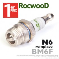 Bougie type BM6F. 1er Prix Rocwood. N6