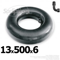 Chambre à air 13 x 500 x 6 valve coudée