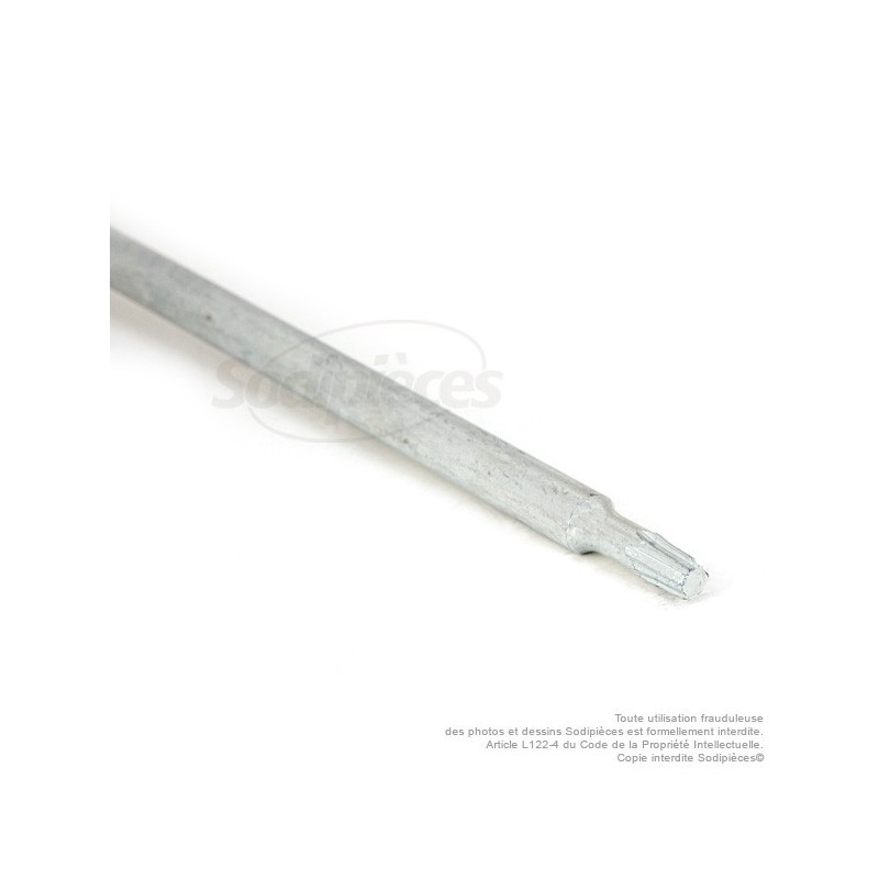 Clé à bougie 19 avec manche tournevis étoilé.