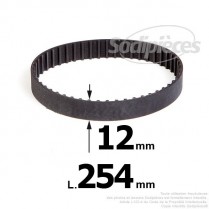 Courroie pour électro portatif 254x12