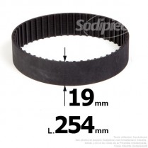 Courroie pour électro portatif 254x19