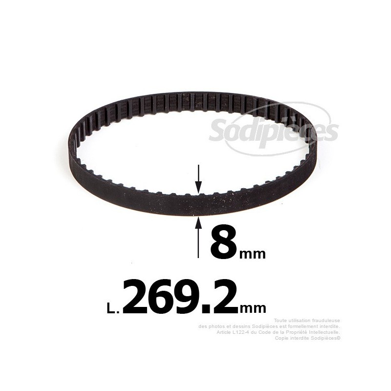 Courroie pour électro portatif 269,2x8