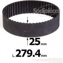 Courroie pour électro portatif 279,4x25