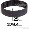 Courroie pour électro portatif 279,4x25