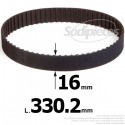 Courroie pour électro portatif 330,20x16