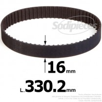 Courroie pour électro portatif 330,20x16
